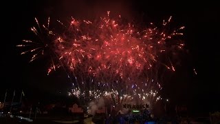 Erbacher Wiesenmarkt 2015 Feuerwerk [upl. by Akirdnuhs]