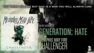 Memphis May Fire  Generation Hate [upl. by Federica133]