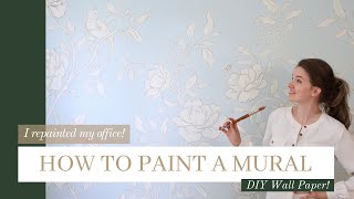 How to Paint a Mural on a Wall [upl. by Groscr]