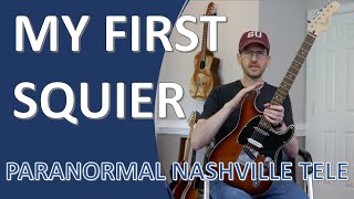 Squier Paranormal Nashville Tele Review [upl. by Lleinnad498]