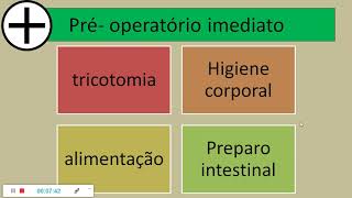 ENFERMAGEM CIRÚRGICA AULA Nº 7 PARTE 1 [upl. by Michiko]