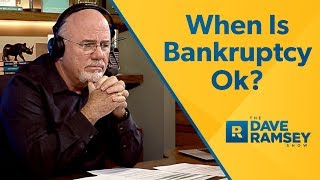 When Should I File Bankruptcy  Dave Ramsey Rant [upl. by Belle]