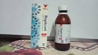 Syrup Rapicort Uses Benefits and disadvantages in Urdu  Prednisolone Uses [upl. by Aitas26]