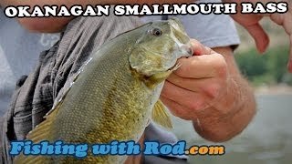 Fishing with Rod Okanagan Smallmouth Bass [upl. by Meade742]