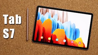 Samsung Galaxy Tab S7  Unboxing Setup and Initial Review [upl. by Aldon520]