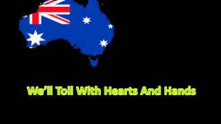 The Official Full Version Of The Australian National Anthem With Lyrics [upl. by Aietal]