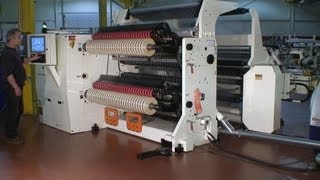 C800COH Slitter Rewinder  Narrow Slits [upl. by Esyahc849]