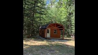 Our 12X30 Shed to Cozy Cabin [upl. by Ordnasela]