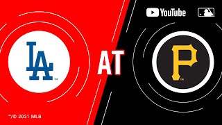 Dodgers at Pirates  MLB Game of the Week Live on YouTube [upl. by Gauthier]