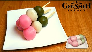 Genshin Impact Recipe 43  Tricolor Dango [upl. by Bertila]