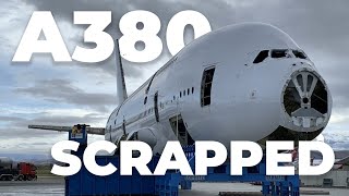 How Is An Airbus A380 Scrapped [upl. by Maon]