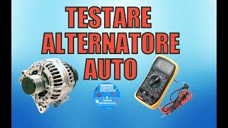 Come testare il funzionamento di un Alternatore per Auto [upl. by Ahsercel]