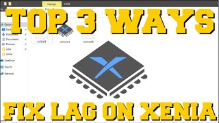 TOP 3 WAYS TO FIX LAG ON XENIA EMULATOR GUIDE [upl. by Gnaoh]