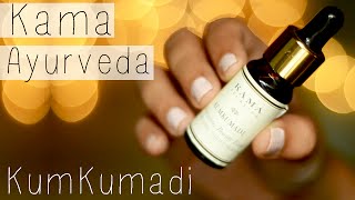 Kama ayurveda Kumkumadi tailam review Delhi fashion blogger [upl. by Eirrac]