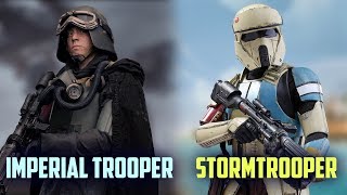 Stormtroopers VS Imperial Army Troopers  Whats the DIFFERENCE [upl. by Aynor805]