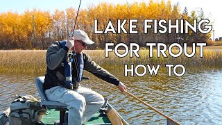 Lake Fishing for Trout  Stillwater Basics [upl. by Deerdre]