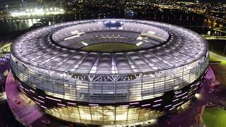 Optus Stadium Light Show [upl. by Rhyner]