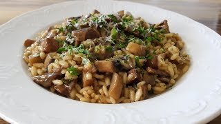 How to Make Mushroom Risotto  Best Mushroom Risotto Recipe [upl. by Rosdniw272]