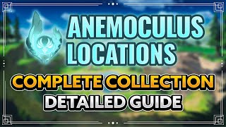 Genshin Impact All 66 Anemoculus Locations Complete Collection Guide The Best Route Tutorial [upl. by Lekar]