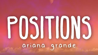 Ariana Grande  Positions Lyric Video [upl. by Ylrebmic]