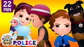 ChuChu TV Police Chase Thief in Police Car to Save Marys Little Lamb  ChuChu TV Surprise Eggs Toys [upl. by Aseretairam]