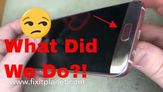 Galaxy S7 Edge Screen Repair From Start To Finish [upl. by Eiveneg]