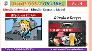 27 DIREÇÃO DEFENSIVA  Técnicas de Pilotagem Motocicletas Dirigindo à noite Frenagem de Emergência [upl. by Alberik]