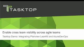 Tasktop Hub Demo Planview LeanKit and Microsoft Azure DevOps [upl. by Ferino539]