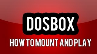 DOSBox  How to mount and play a game [upl. by Jillana]