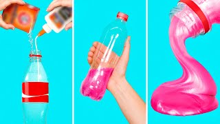 Super Fast Slime Recipe DIY 30 SECONDS Bottle Slime [upl. by Lucina]