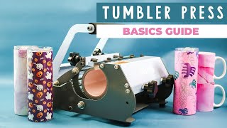 How to Use a Tumbler Press for Tumblers and Mugs [upl. by Yatzeck]