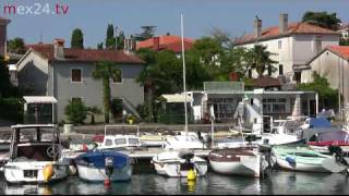 Das Hotel Malin in Malinska in KRK Kroatien [upl. by Irbmac]