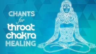 Soothing THROAT CHAKRA CHANTS  Seed Mantra HAM Chanting Meditation Vishuddha Chakra Healing Music [upl. by Oly]