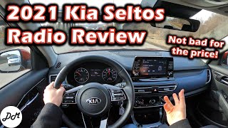 2021 Kia Seltos – 6speaker Sound System Test  Android Auto amp Apple CarPlay [upl. by Noraj175]