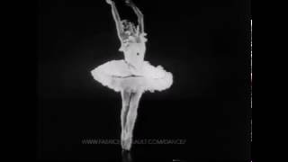 Anna Pavlova as The Swan [upl. by Tannenwald]