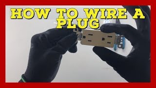 How to wire a plug  Duplex Receptacle  The Electrical Guide [upl. by Mungo375]