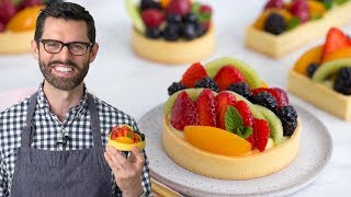 The BEST Fruit Tart Recipe [upl. by Sansone]