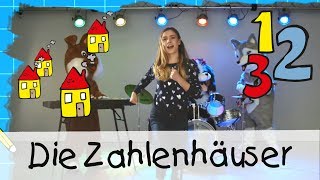 🐶 Die Zahlenhäuser  Mathe Lernlieder mit Marie Wegener  Kinderlieder [upl. by Nari]