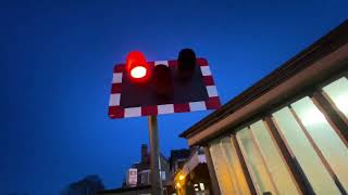 Birkdale Level Crossing Merseyside [upl. by Hamburger]