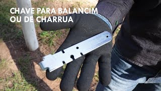 Como usar a chave de charrua [upl. by Eiddam]