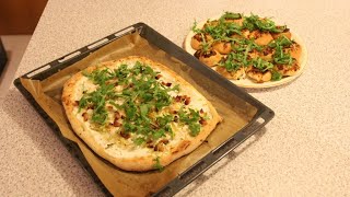 Recept na bryndzové minipizze a podplamenník s pórom Flammkuchen │ Zuzana Machová [upl. by Waers]