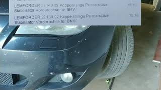 Pendelstütze Koppelstangen Stabistrebe Stabilisator beim BMW E60 E61 wechseln [upl. by Yanaj243]