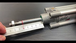 How to Measure a Pneumatic Cylinder [upl. by Ylhsa784]