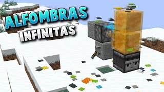 Generador de ALFOMBRAS INFINITA 💯 Duplicación  Minecraft 120  119 [upl. by Drice]