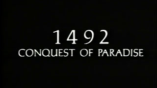 1992 Trailer 1492 Conquest of Paradise [upl. by Tobin]