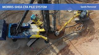 MorrisShea CFA Continuous Flight Auger Pile [upl. by Moyer437]