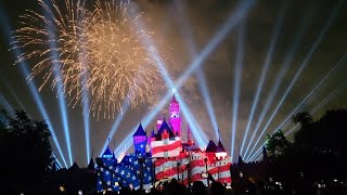 Full Show  Disneyland July 4th 2021 Fireworks  Best View  Independence Day amp Mickey’s Mix Magic [upl. by Imeka]