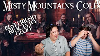 BEST FRIEND REACTS TO GEOFF CASTELLUCCI  MISTY MOUNTAINS BONUS VIDEO [upl. by Llenad]