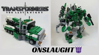 Lego Transformers 5 The Last Knight Onslaught [upl. by Nixon]