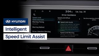 Intelligent Speed Limit Assist  Hyundai [upl. by Oicaroh]